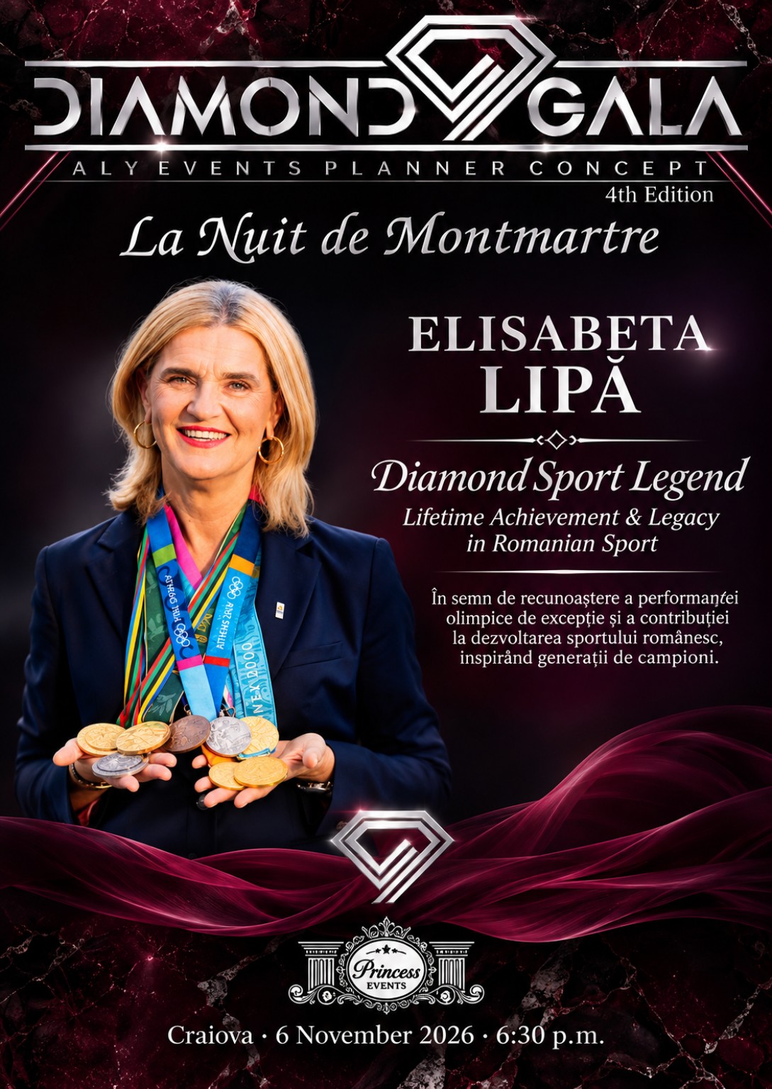Elisabeta Lipă · Diamond Sport Legend