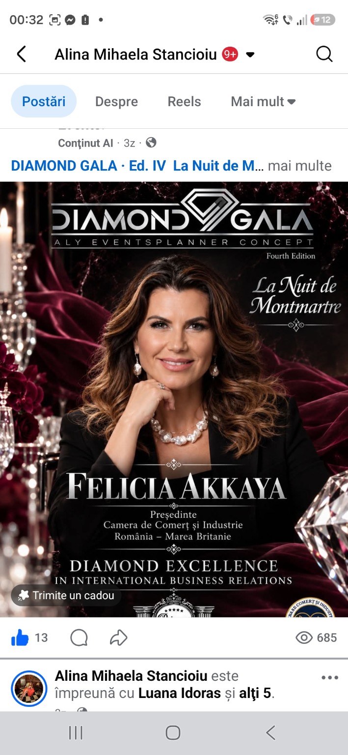 Felicia Akkaya · Diamond Excellence in International Business Relations